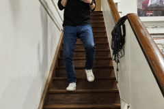 Guy excited