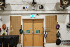 Doors in the back to the Echo Chamber